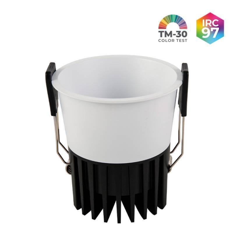 Spot de Embutir Nordecor Vexo 15 watts 3000K IRC97 32° Branco 80103