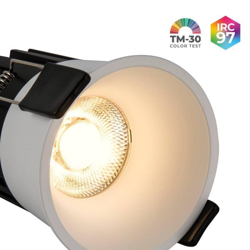 Spot de Embutir Nordecor Vexo 15 watts 3000K IRC97 32° Branco 80103
