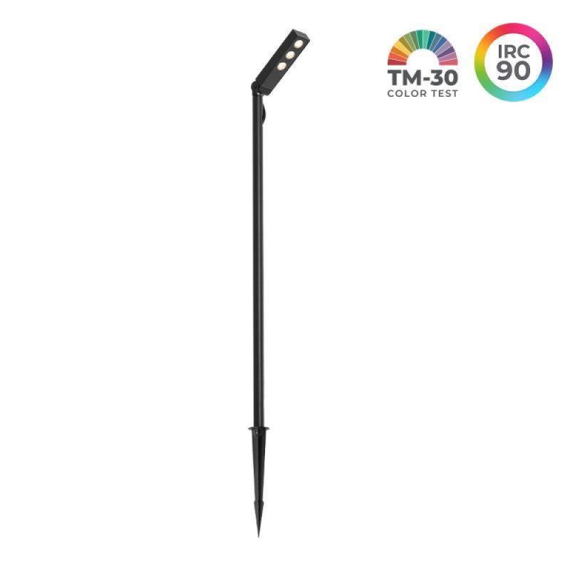 Luminária Nordecor STAK LED 6 watts 3000K IP65 Preto 600mm 80079