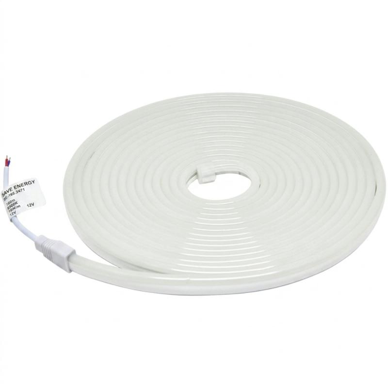 Neon Led 12V Save Energy 10 watts 3000K 120° IP67 Rolo 5 Metros SE-165.3462 PREN