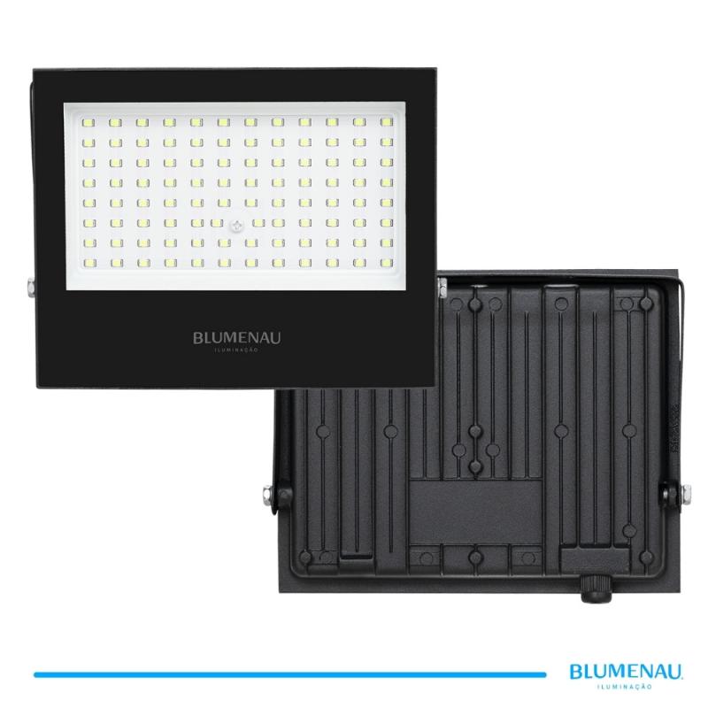 Refletor Led Blumenau Play 100 watts Verde IP66 Alumínio Bivolt 78100500-28
