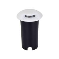 Embutido de Solo Nordecor Zola Branco 1 Facho 2 watts 180° IP67 3000K Ø49x60mm 6154 PREN