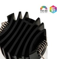 Spot LED Vexo Nordecor Embutir 9 watts 3000K 53° IRC97 Branco 80095