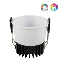 Spot LED Vexo Nordecor Embutir 12 watts 2700K 32° IRC97 Branco 80097 