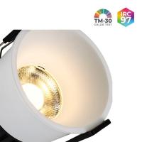 Spot LED Vexo Nordecor Embutir 12 watts 2700K 32° IRC97 Branco 80097 