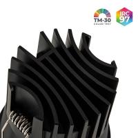 Spot de Embutir Nordecor Vexo 15 watts 3000K IRC97 32° Preto 80104