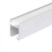 Perfil de Sobrepor Nordecor Fusy Branco 37x26mm Barra de 3 metros Alojamento para Fonte Slim 4205 PREN