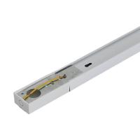 Trilho Eletrificado com Canaleta Nordecor Branco 1 Metro 6812 PREN