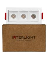Luminária de Embutir Interlight Picco 7 watts IRC90 Bivolt 95x45x34mm 4992