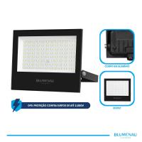 Refletor Led Blumenau Play 100 watts Verde IP66 Alumínio Bivolt 78100500-28
