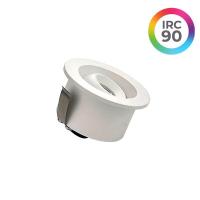 Mini Spot Embutido Nordecor Ollo 3 watts 3000K 15° Branco Ø50x40x45mm IRC90 Bivolt 6542 PREN