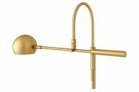 Arandela Foco Metallo Solar Cúpula Moon Articulada c/ Ligação Direta 1L GU10 541x315x481mm AR 147/LD